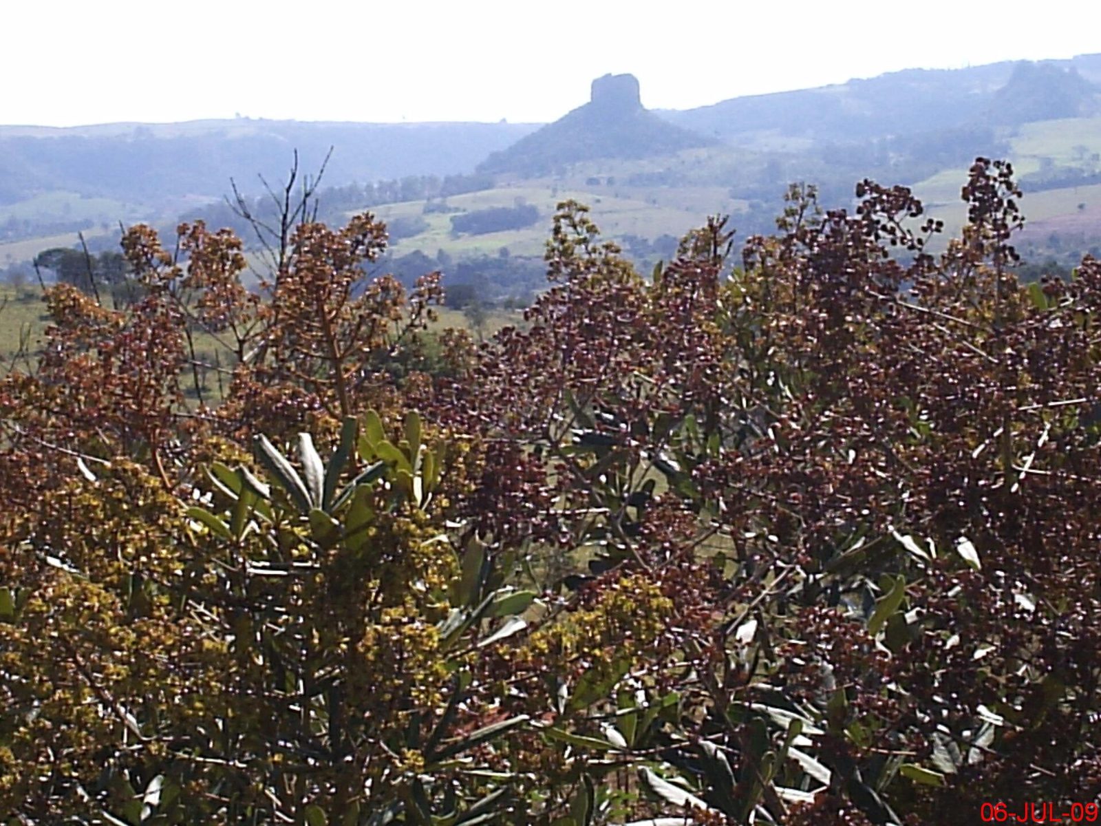 Morros e campos de Analândia