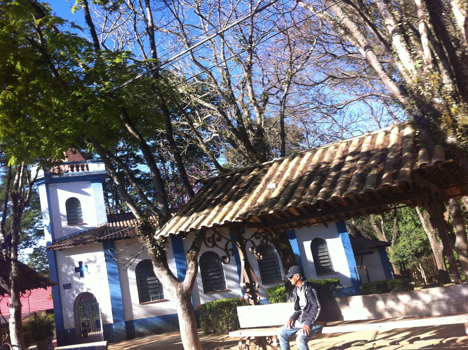 Capela no centro de Jarinu