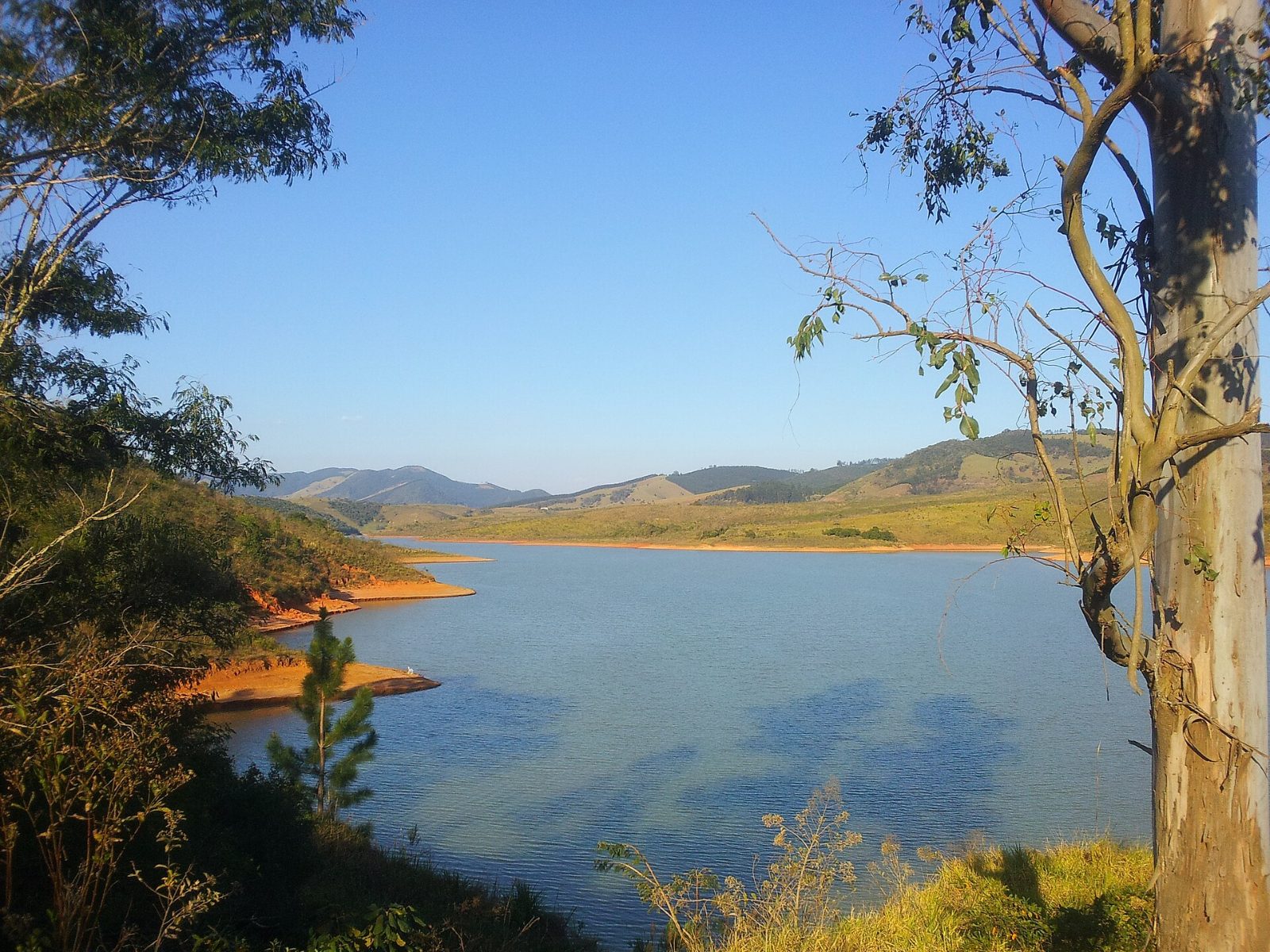 Represa em Piracaia