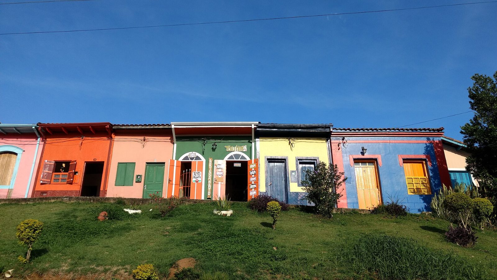 Casarios coloridos de São Luiz do Paraitinga